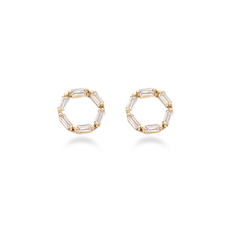 8 Karat Guld Fra Scrouples 121473 - Scrouples Øreringe  - 5704012422885