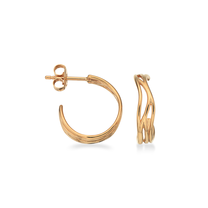 8 Karat Guld Fra Scrouples 121653 - Scrouples Øreringe  - 5704012426913