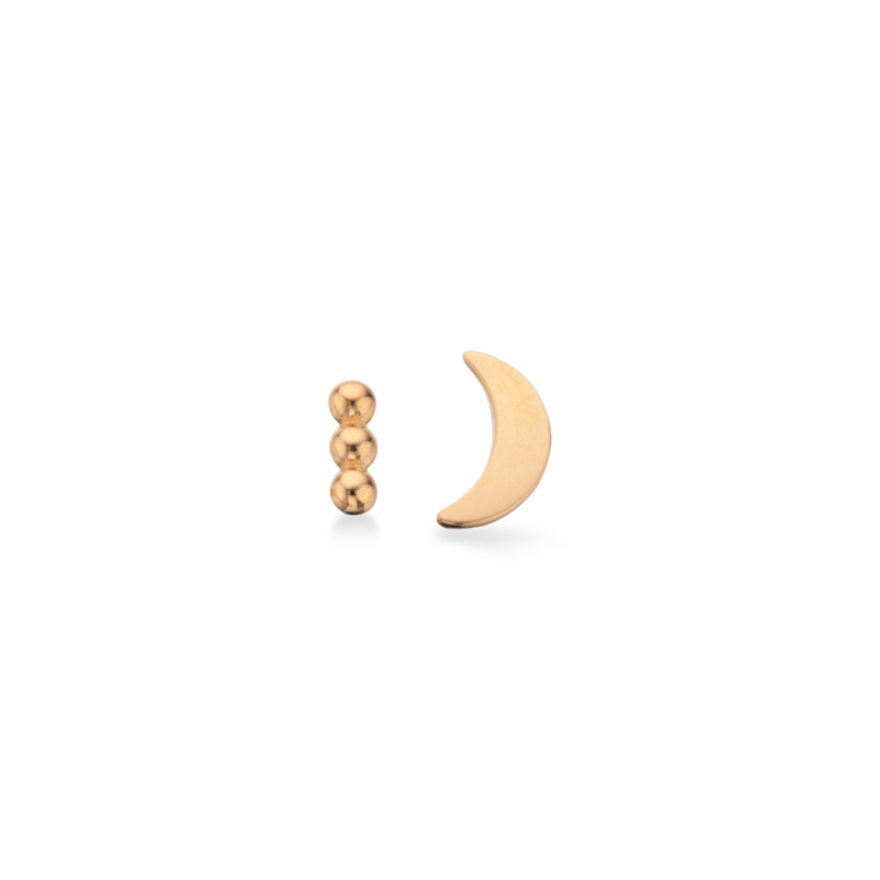 8 Karat Guld Fra Scrouples 122183 - Scrouples Øreringe  - 5704012431535