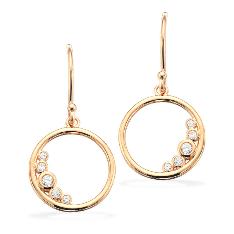 8 Karat Guld Fra Scrouples 122663 - Scrouples Øreringe  - 5704012436202