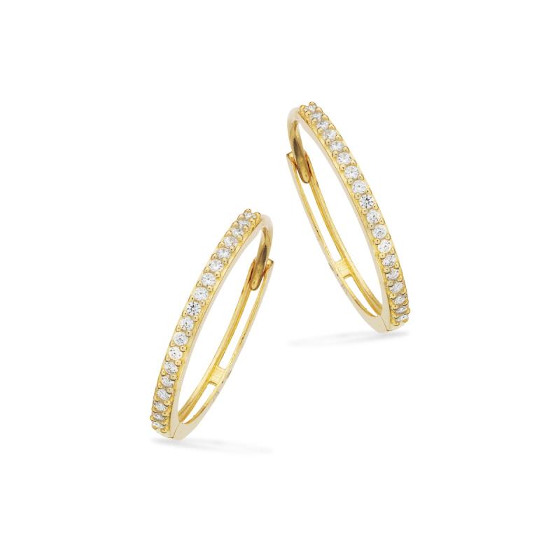 8 Karat Guld Fra Scrouples 123033 - Scrouples Øreringe  - 5704012440223