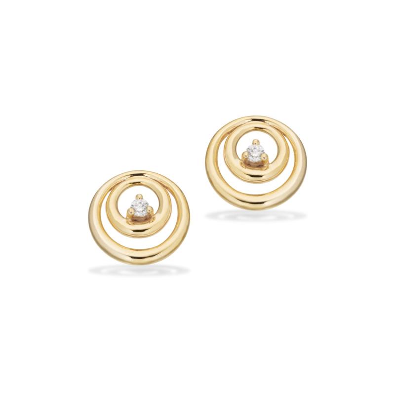 8 Karat Guld Fra Scrouples 124623 - Scrouples Øreringe  - 5704012460092