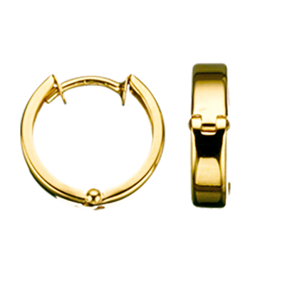 8 Karat Guld Creoler fra Scrouples - Øreringe