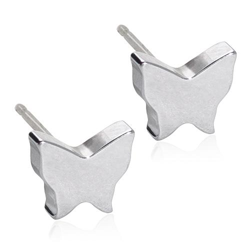 Blomdahl Butterfly Ørestikker Titanium 15 1490 00 - Blomdahl Ørestikkere  - 7330981561065