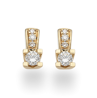 Kleopatra Queen Ørestikker 0,1314 Karat Guld Fra Scrouples - Scrouples Ørestikkere  - 5704012357903