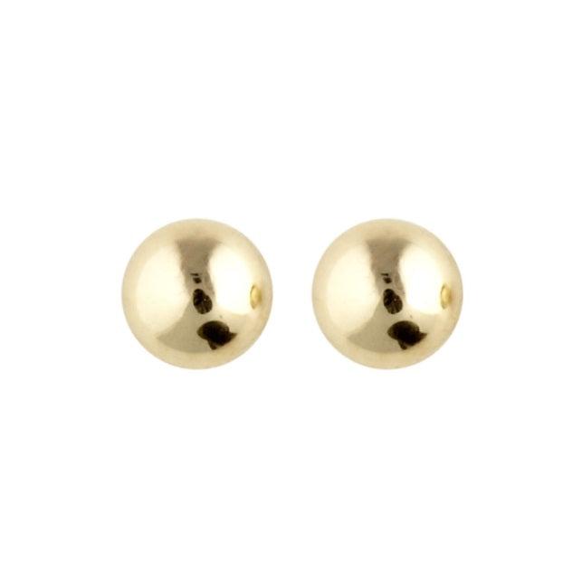Nordahl 14 Karat Guld Kugle Ørestikker – Elegant Stil