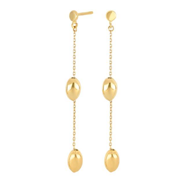 8 Karat Guld Ørehængere Fra Nordahl Andersen 3831613 - Øreringe  - 5711008388384