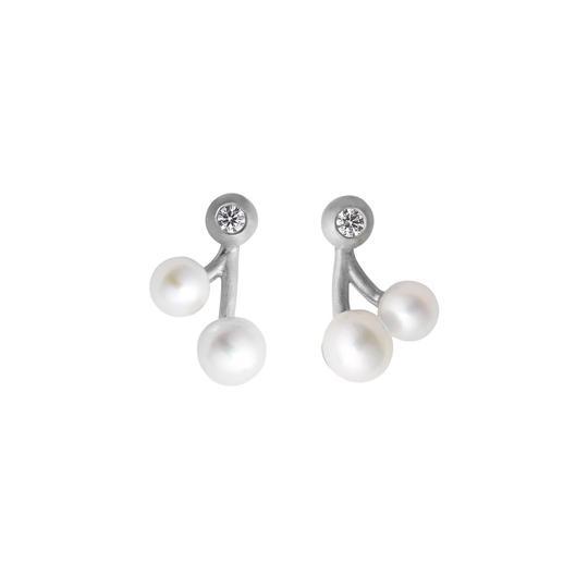 Bybiehl Cherry Coco Ørestikker Sterling ølv Med Ferskvandsperler - By Biehl Ørestikkere  - 1244440527973