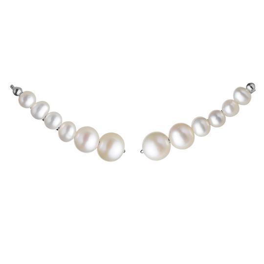 Bybiehl Aura Large Sterling ølv Med Ferskvandsperler - By Biehl Øreringe  - 1244440527980