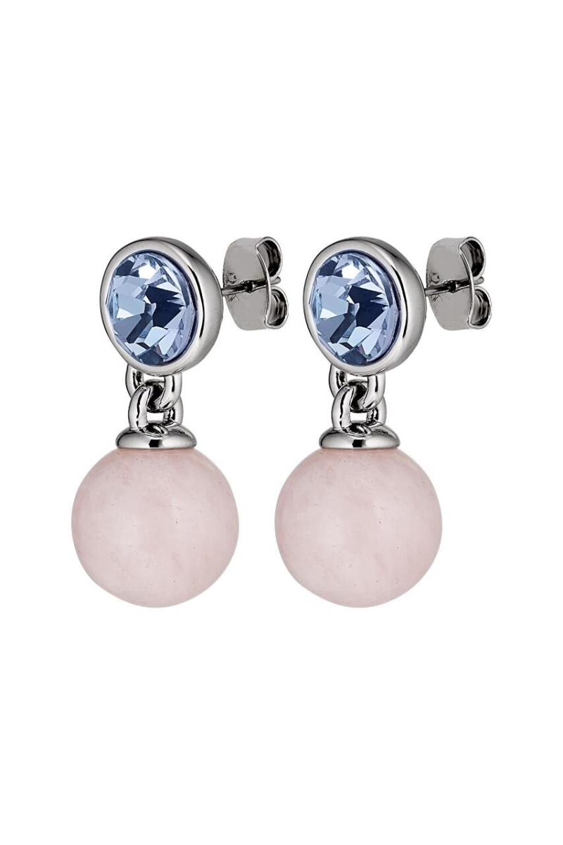 Dyrberg Kern Naomi Ørering med Krystal og Perle - Elegance!
