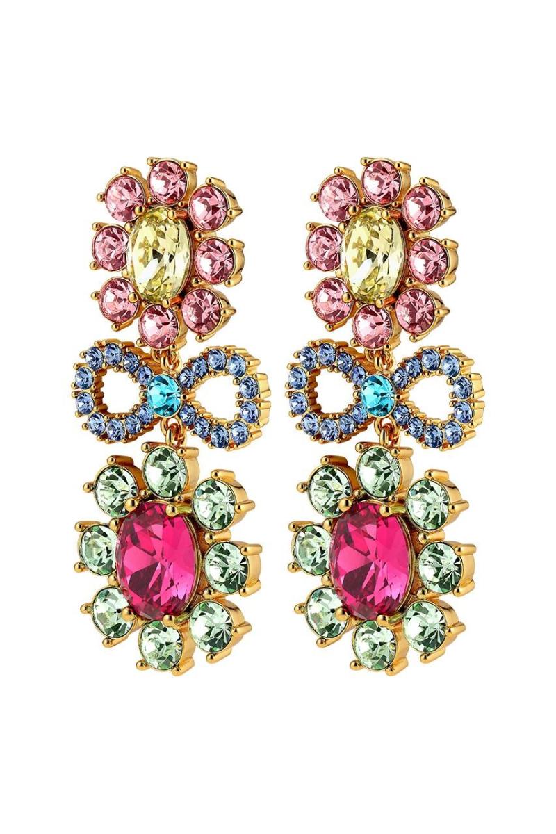 Guld Dyrbergkern Lillian Ørering, Farve: , Onesize, Dame - Dyrberg Kern Øreringe  - 5703885207896