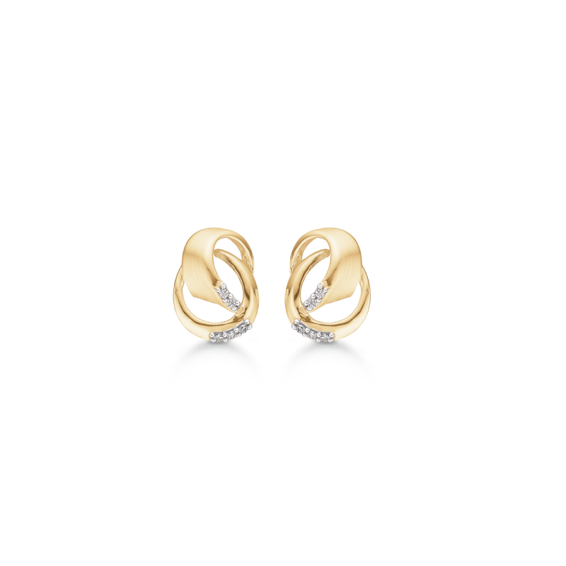 14 Karat Guld Ørestikker Fra Støvring Design 70245030 - Øreringe  - 5707968396941