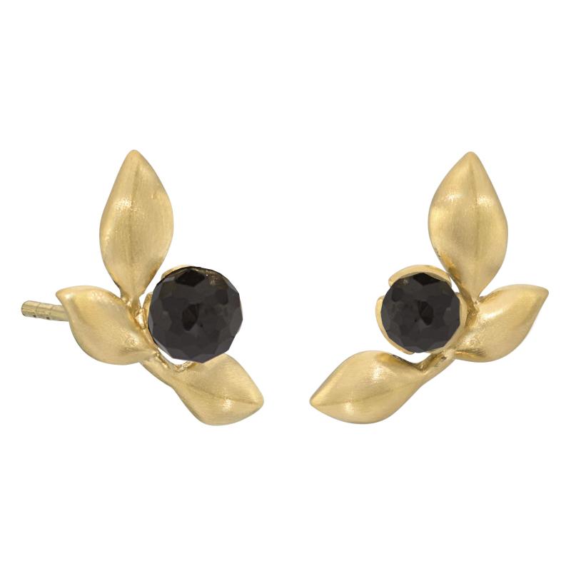 Rabinovich, Elegant Touch Ørestikker, Black Spinelforgyldt - Rabinovich Ørestikkere