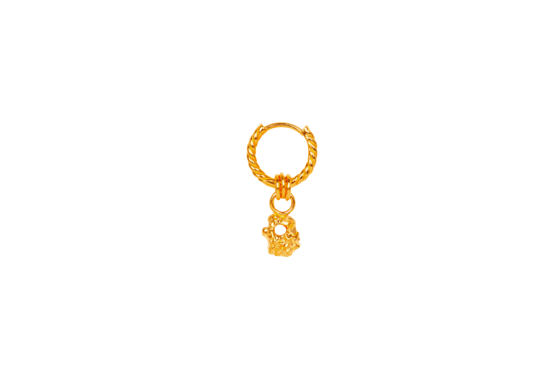 Guld Rock Earring - Ix Studios Øreringe  - 5714534017162