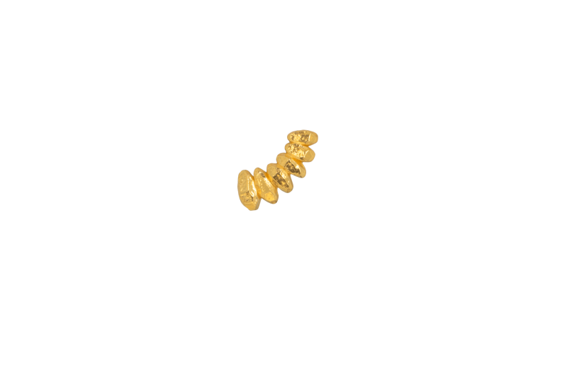 Guld Isa Earring - Ix Studios Øreringe  - 5714534021824