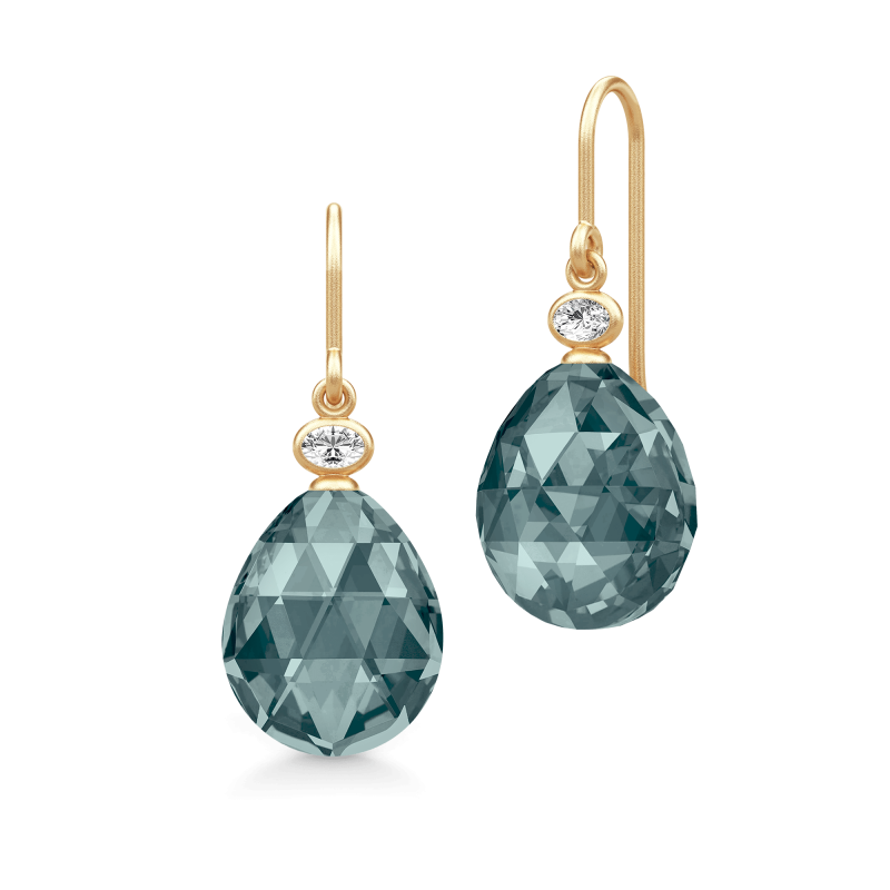 Ofelia Earring Midnight Blue - Julie Sandlau Øreringe  - 5704465151769