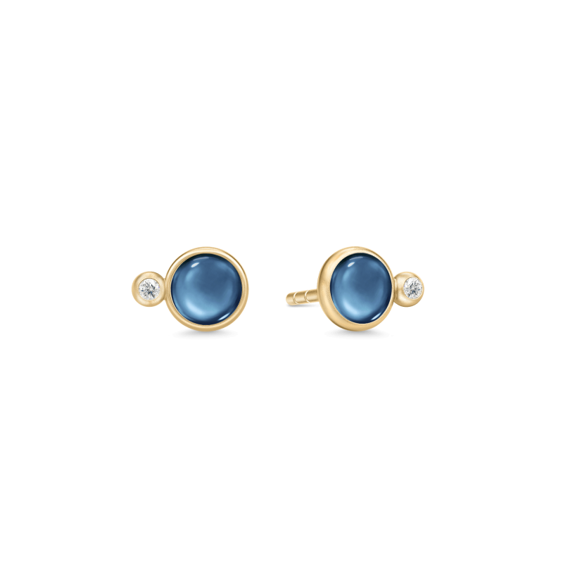 Sapphire Blue Prime Earstuds - Julie Sandlau Øreringe  - 5704465121724
