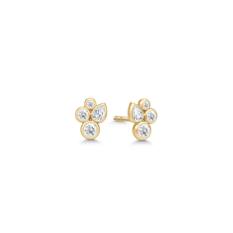 Treasure Mini Earstuds Clear - Julie Sandlau Ørestikkere  - 5704465146451