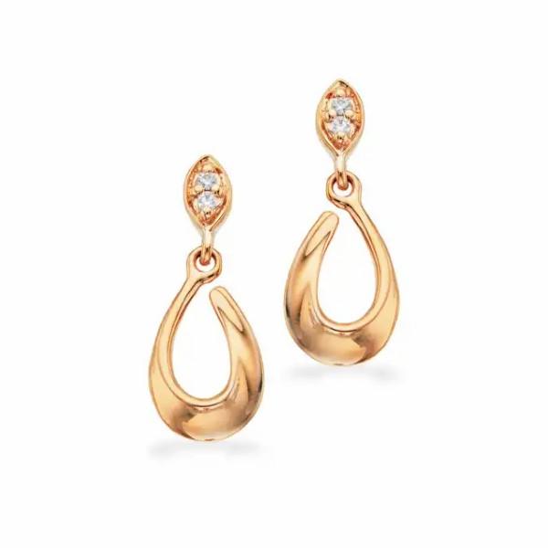 8 Karat Guld Fra Scrouples 121783 - Scrouples Øreringe  - 5704012429099