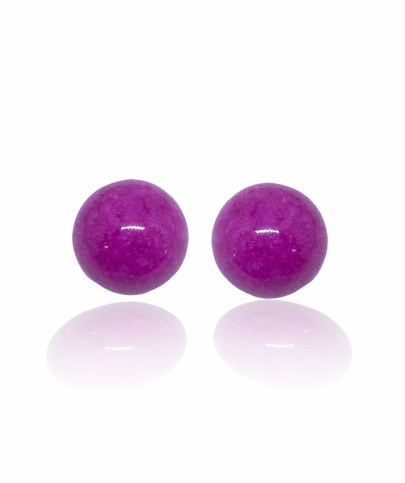 Kranz & Ziegler Outlet - Lyserøde Perle Ørestikker 10mm