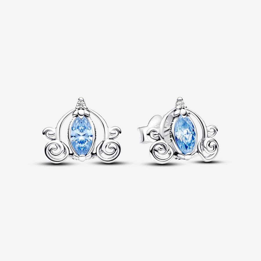 Disney Cinderella Sterling Sølv Ørestikker Fra Pandora - Pandora Øreringe  - 1500000000791