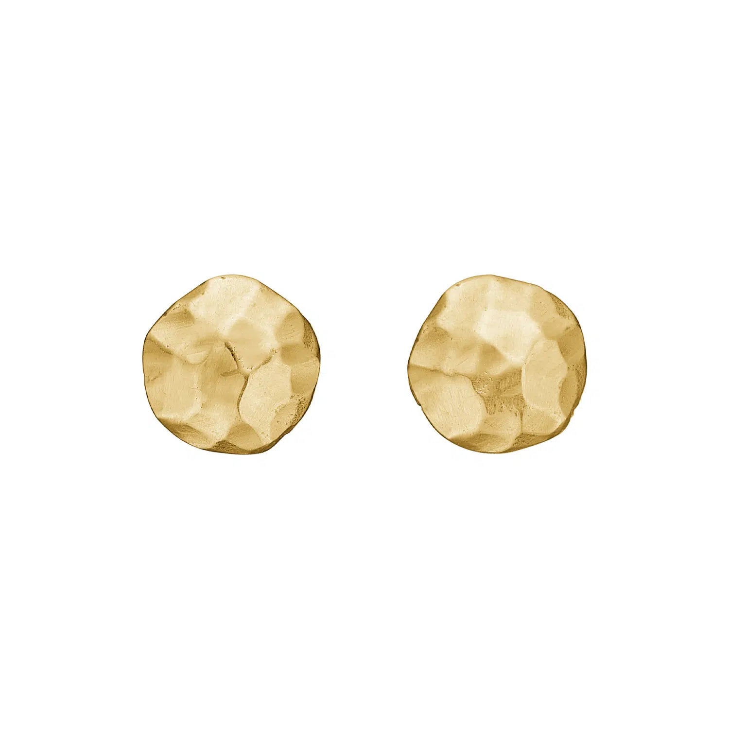 Bybirdie Koan Coin 14kt Guld ørestikker 50811496 - Bybirdie Øreringe  - 1233690217239