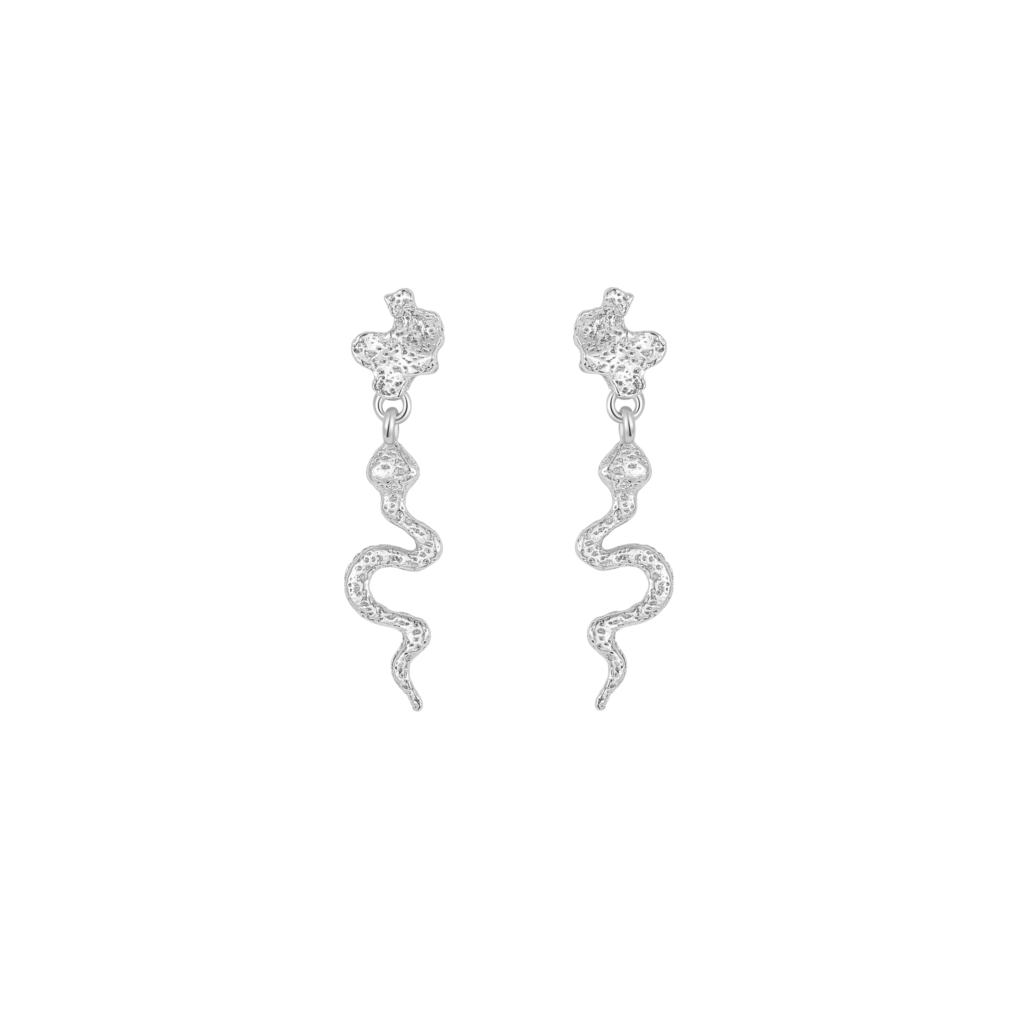 Adder Earrings Sølv - Nava Copenhagen Øreringe  - 5715461009015