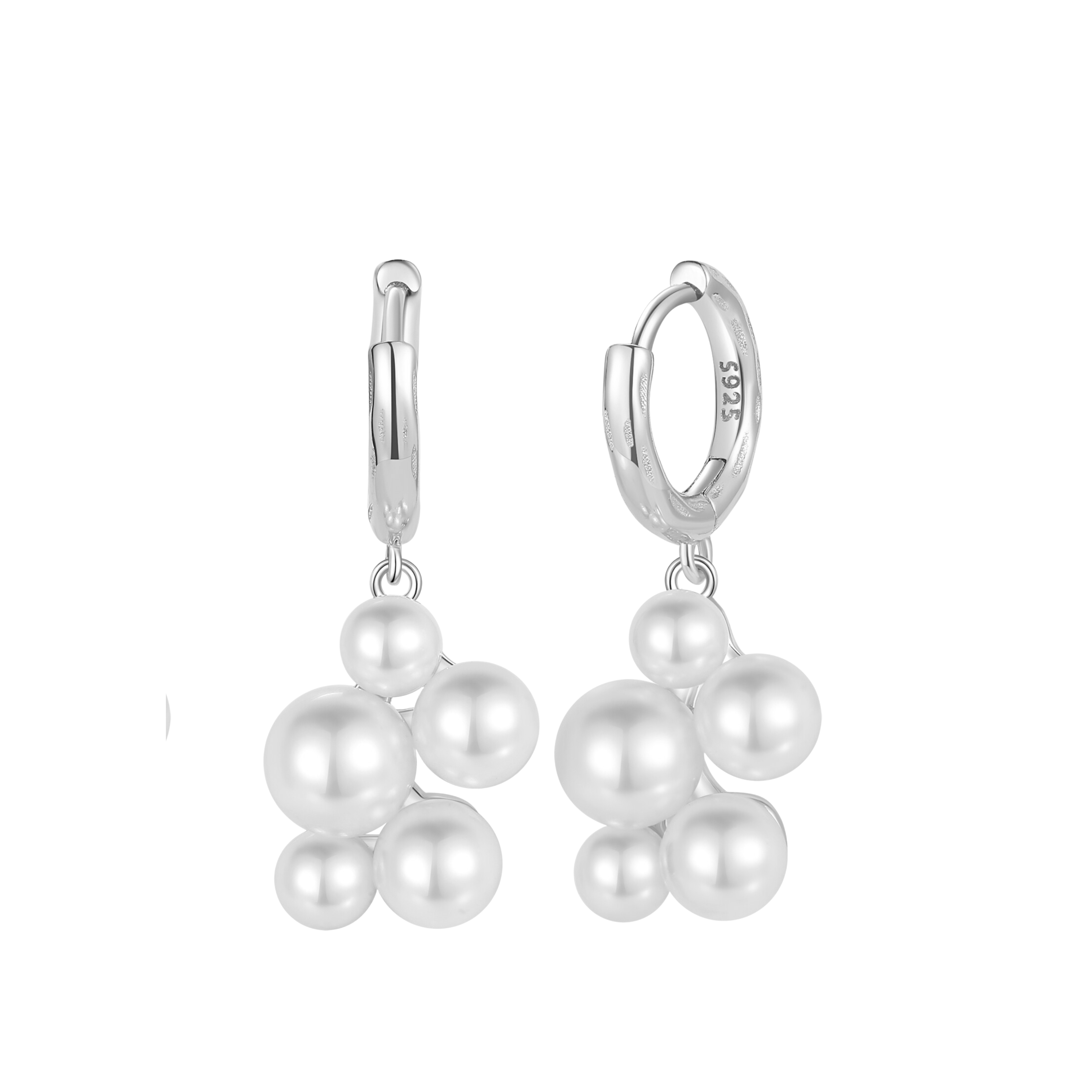 Aella Earrings Sølv - Nava Copenhagen Øreringe  - 05715461005000