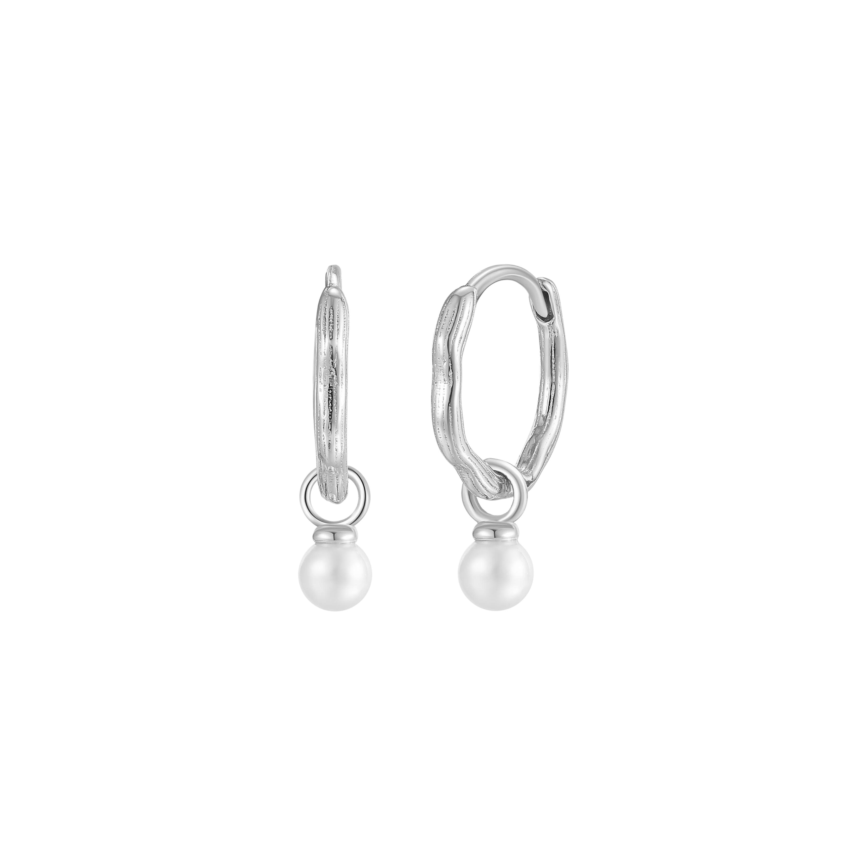 Alora Earrings Sølv - Nava Copenhagen Øreringe  - 5715461007837