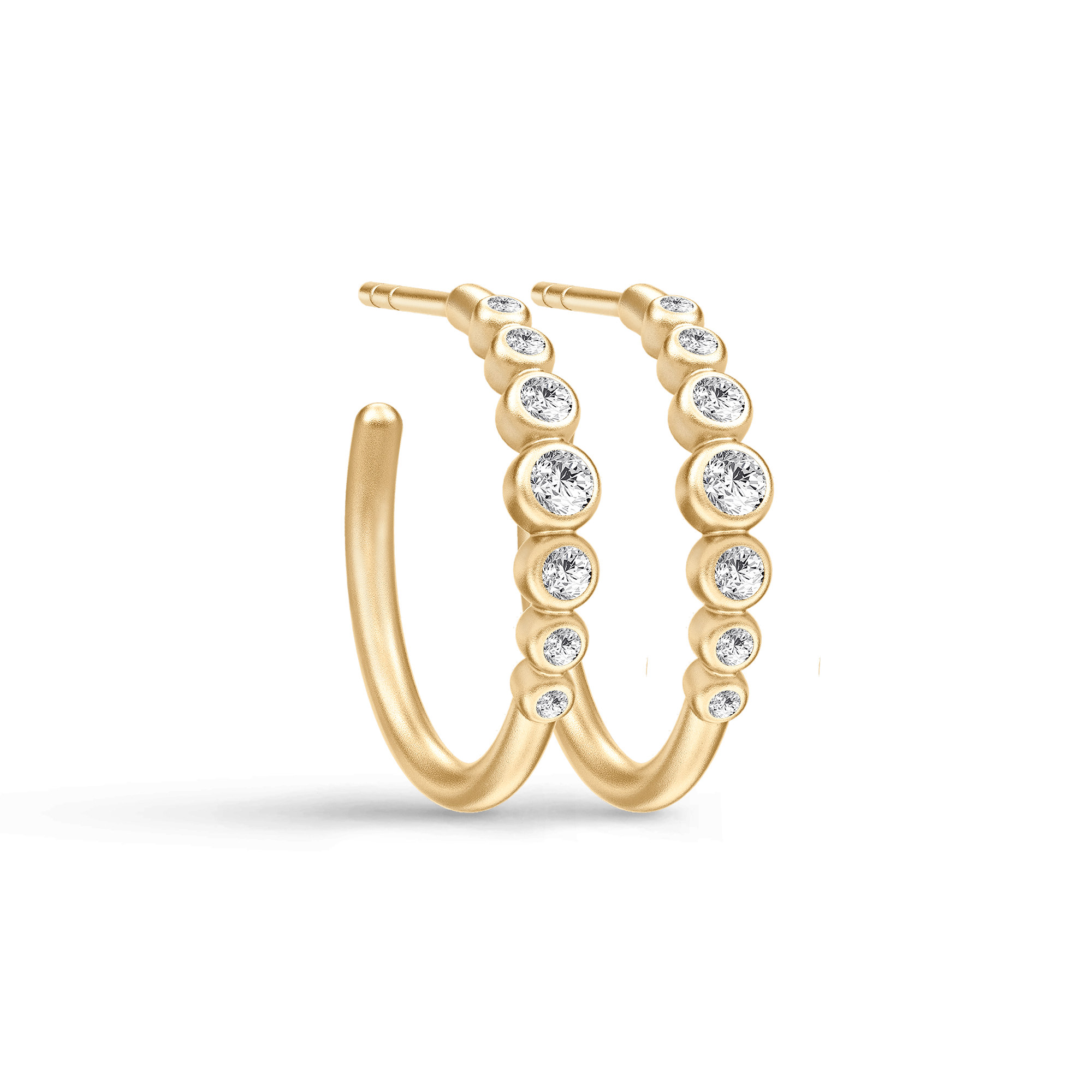 Clear Grace Hoops - Julie Sandlau Øreringe  - 5704465062270