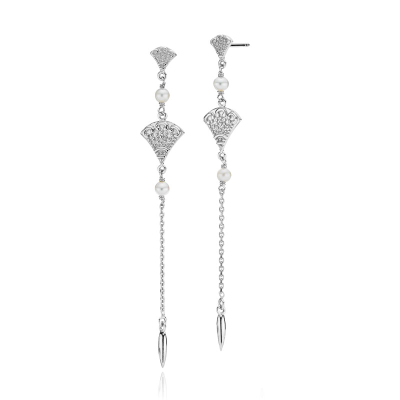 Bohemian Sterling Sølv Ørestikker Fra Izabel Camille - Izabel Camille Ørestikkere  - 5710143074954