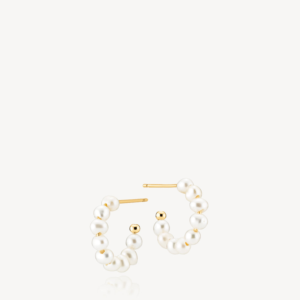 Guld Emily Forgyldt - Izabel Camille Øreringe  - 5710143096079