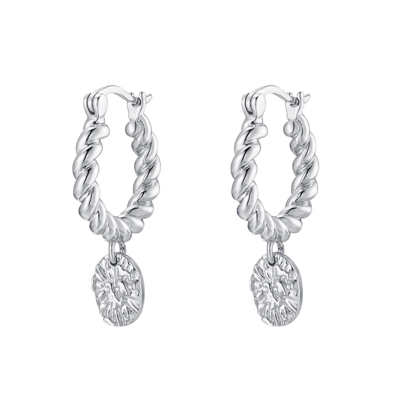 Lemon Story Alvana Hoops Sterling Sølv - A Lemon Story Øreringe  - 5710002015104