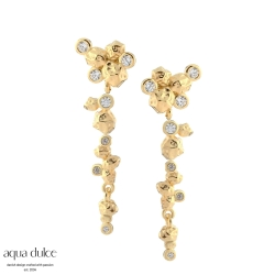 Darling Rock Aqua Dulce Forgyldt - Aqua Dulce Øreringe  - 5740013859480