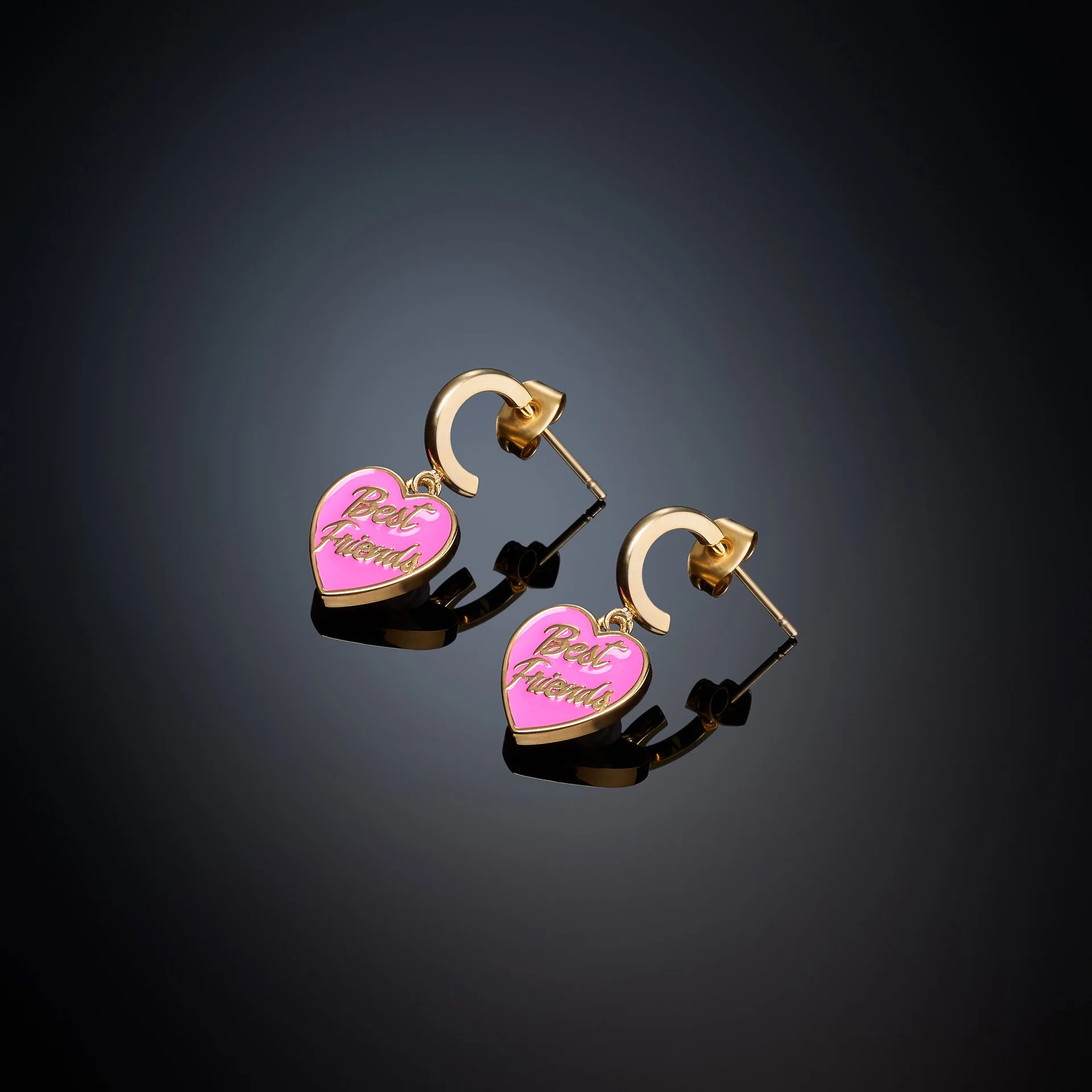 Chiara Ferragni Love Parade Ampquotbest Friendsampquot - Øreringe  - 80332888977773