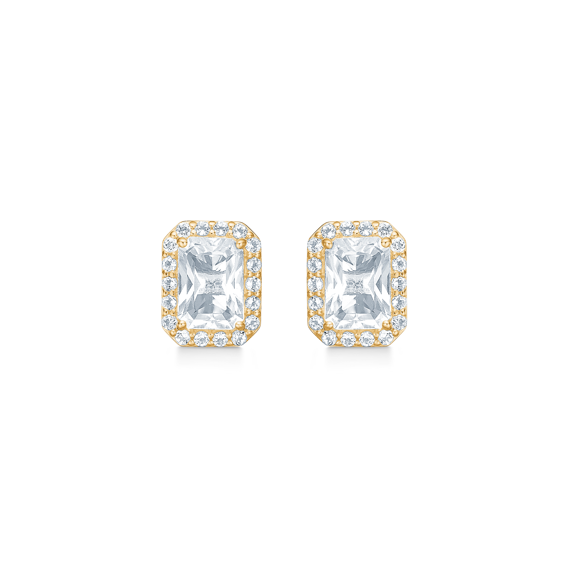 Mads Celestial Medina 8kt ørestikker Med Sten 3316900 - Mads Z Ørestikkere