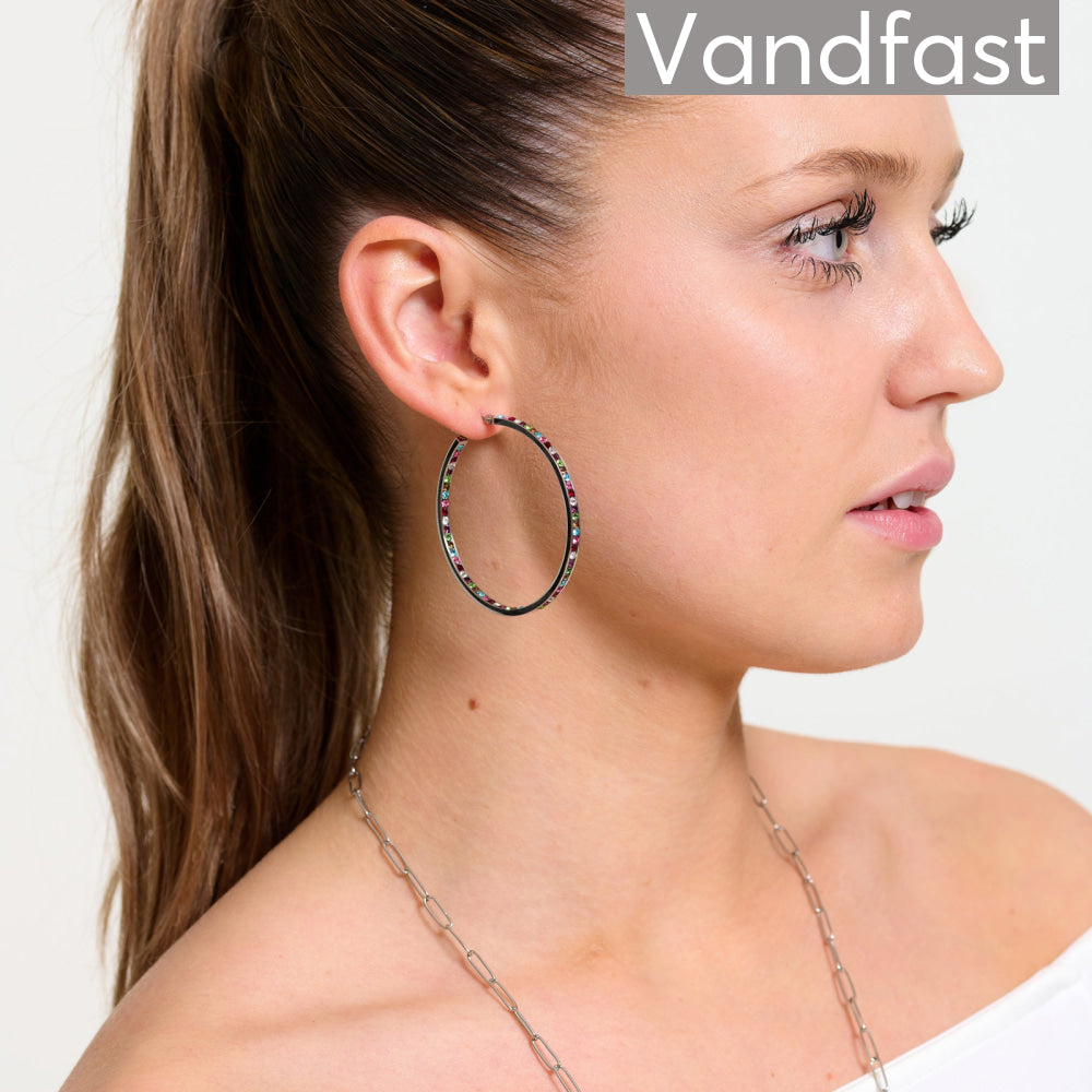 Annebrauner Creole Thin Big Multicolor - Øreringe  - 2001245286752