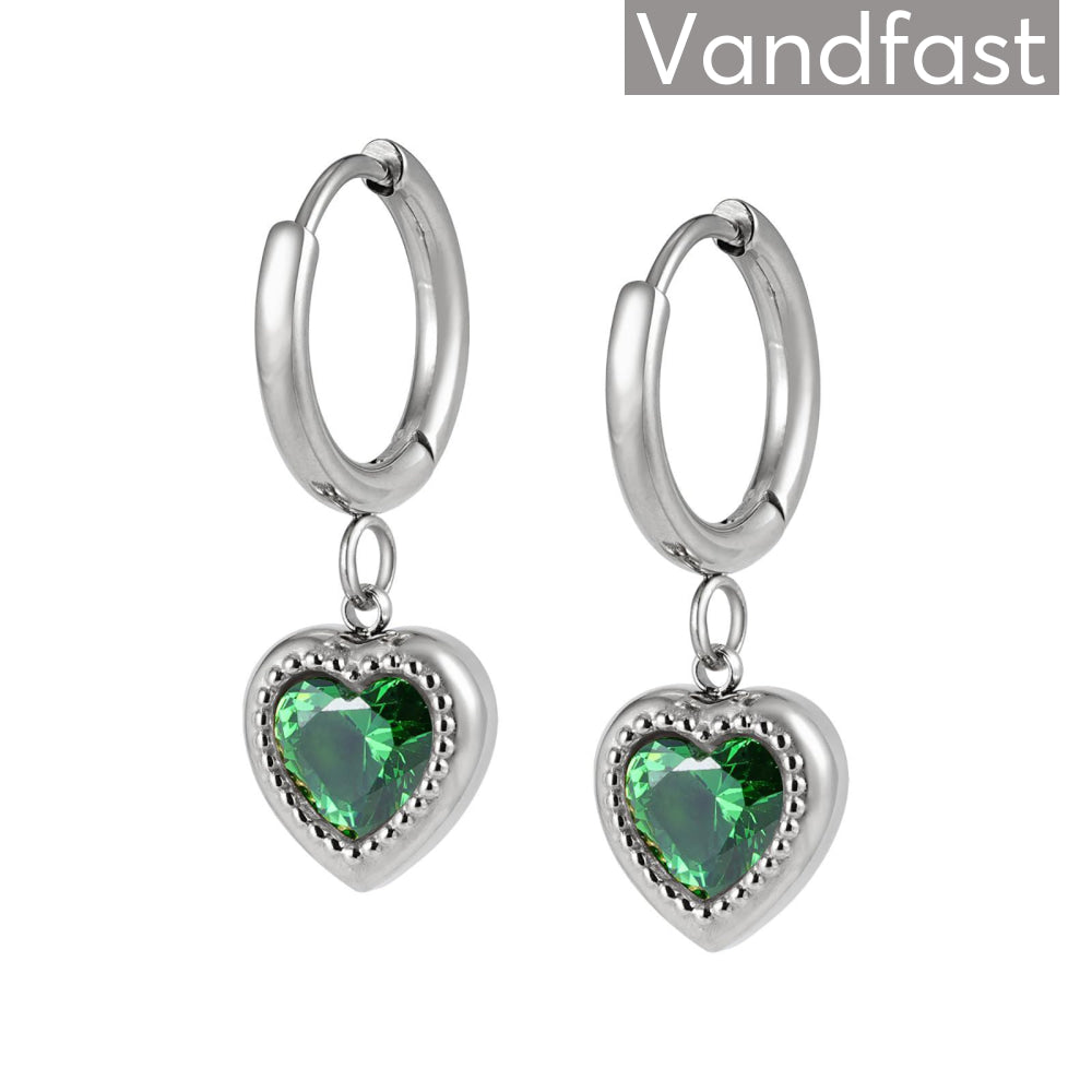 Grøn Annebrauner Passion Earrings Green - Cab Øreringe  - 2003960784032