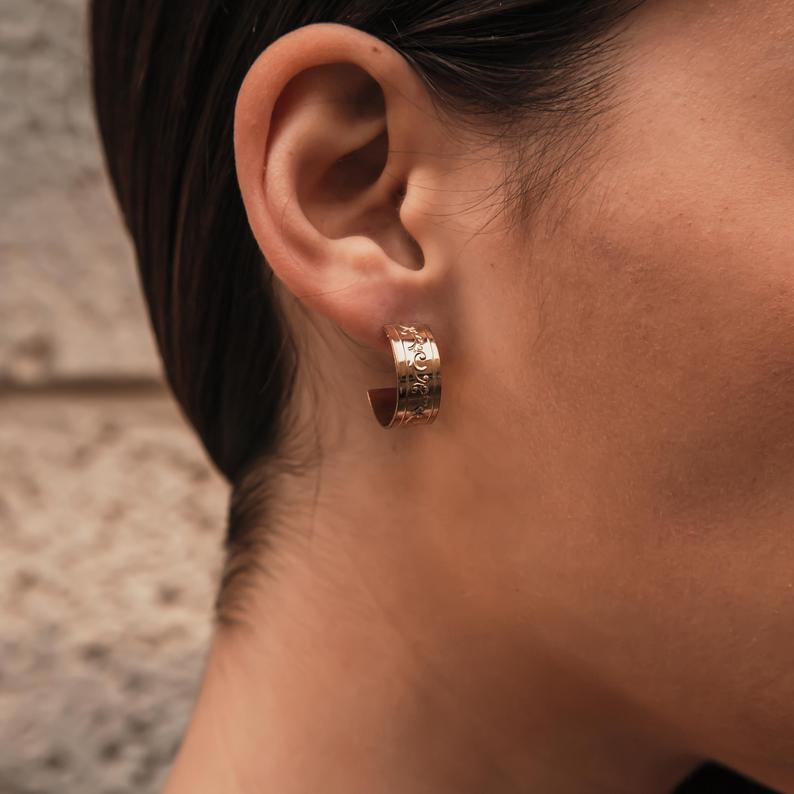 Guldbelagte Ear Cuffs øreringe - Niibuhr Jewelry Øreringe