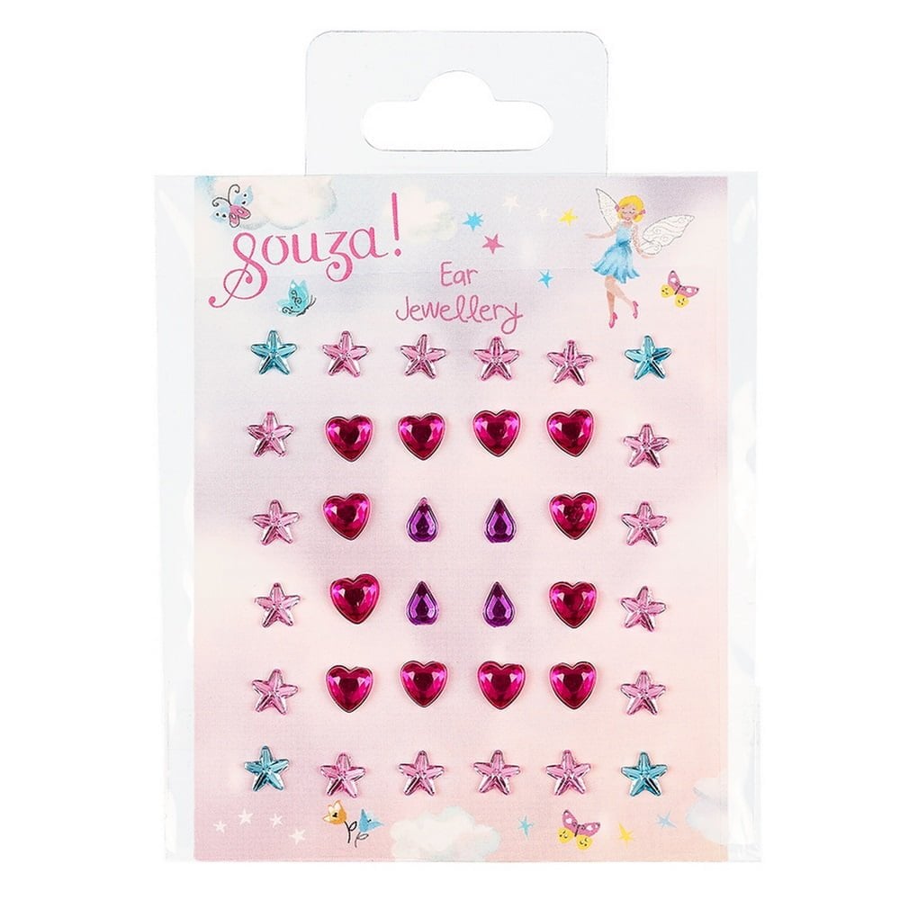Souza Stickers Blå Par - Øreringe