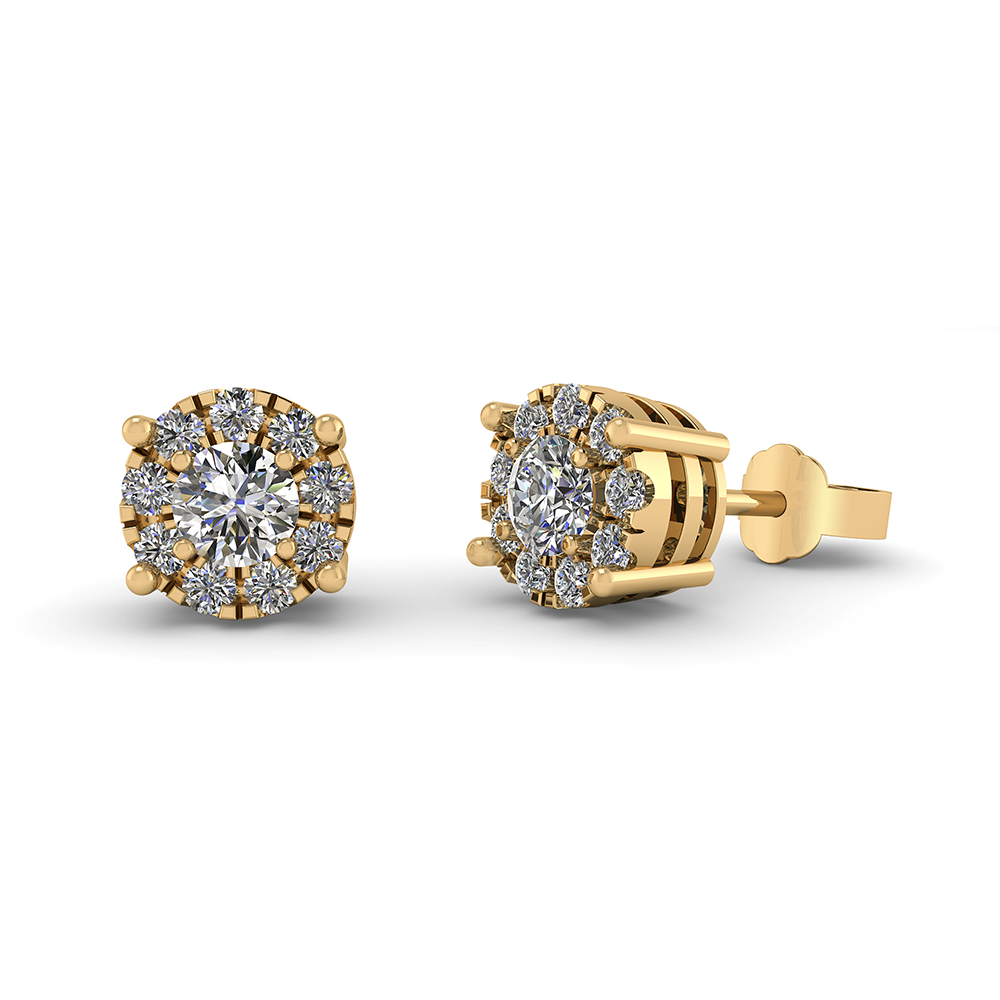 Henrik Ørsnes Design Karat Guld Med Brillanter Carat - Øreringe  - 1500000005138