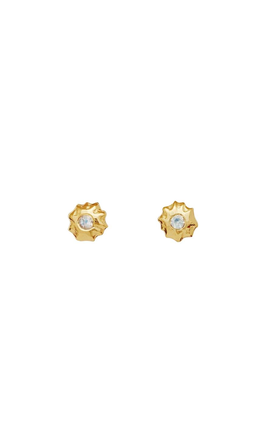 Gold Colour Maanesten Caia - Maanesten Øreringe  - 5715336013376