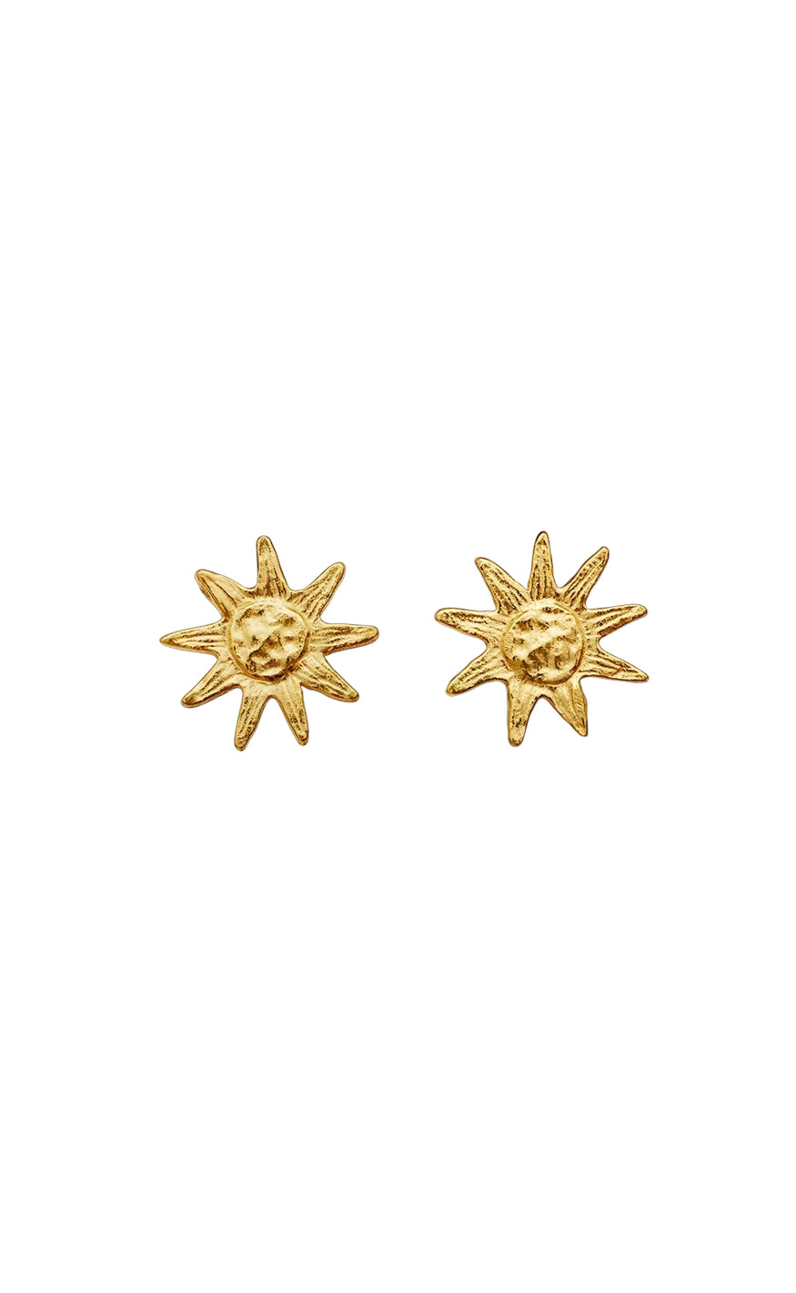 Gold Colour Maanesten June - Maanesten Øreringe  - 5715336014076