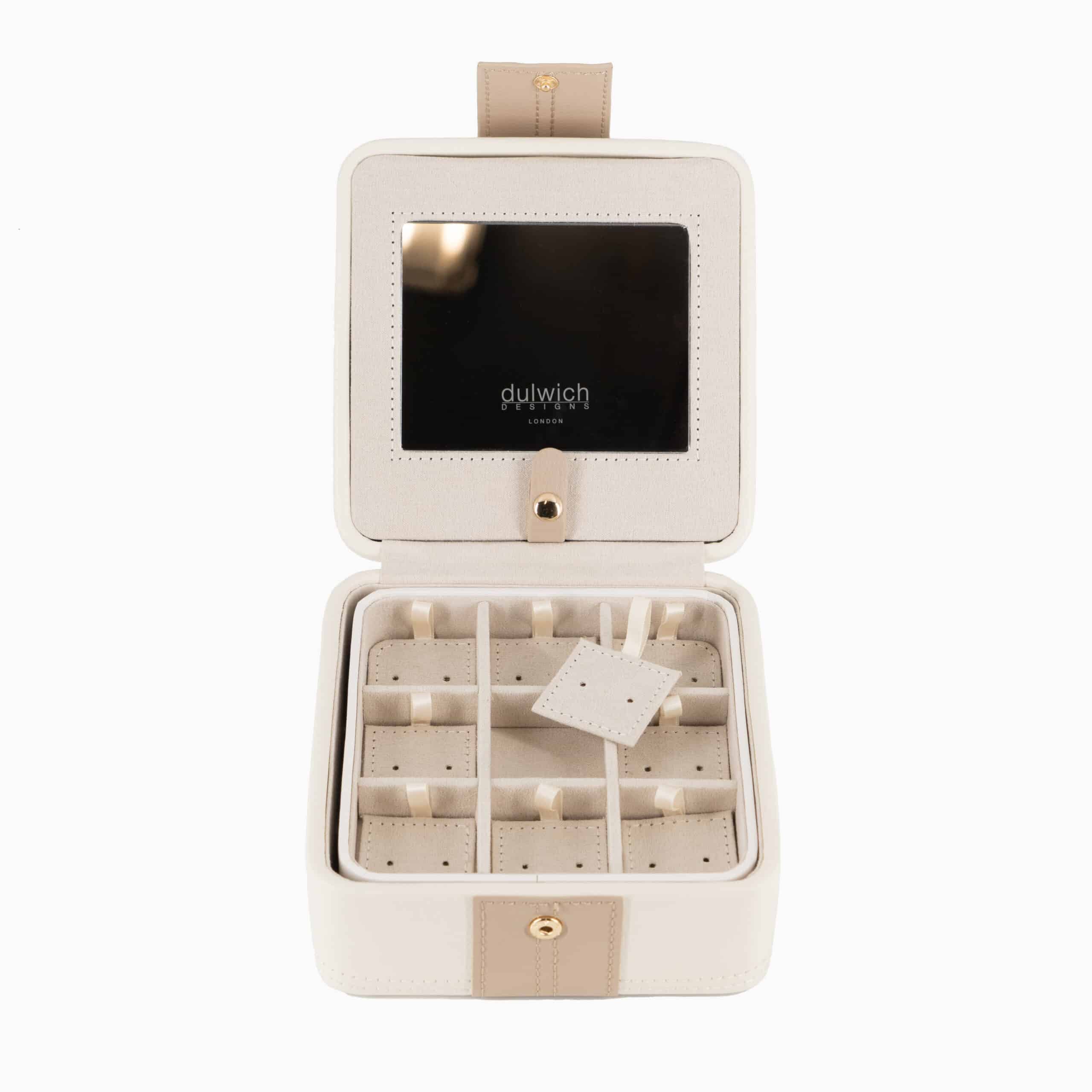 Beige Stackers Smykkeskrin Til øreringe 15cm 15cm 8cm Anita - Stackers Øreringe  - 5013648023350