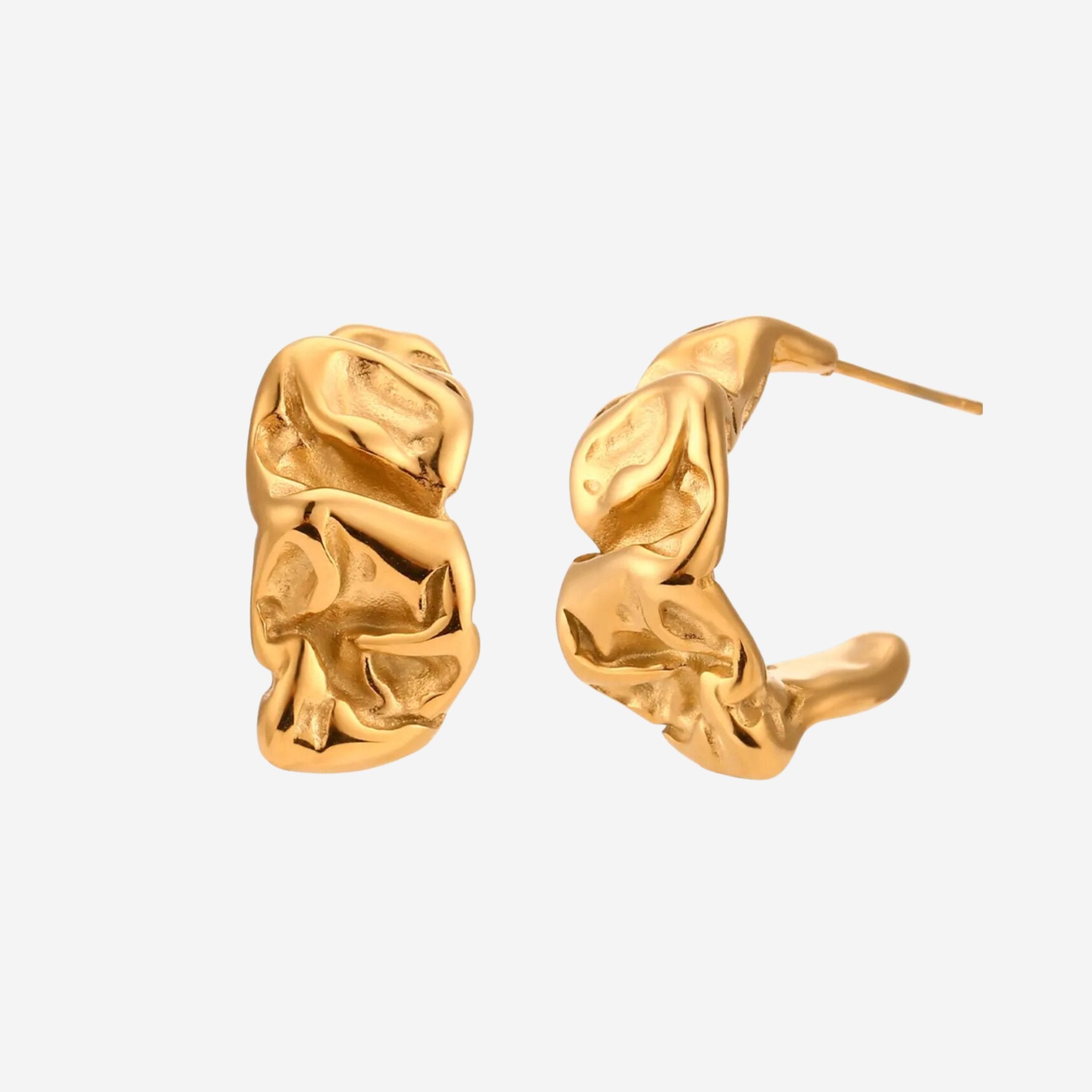 Ember Earrings Forgyldt - Khaai Studio Øreringe  - 05715461009107