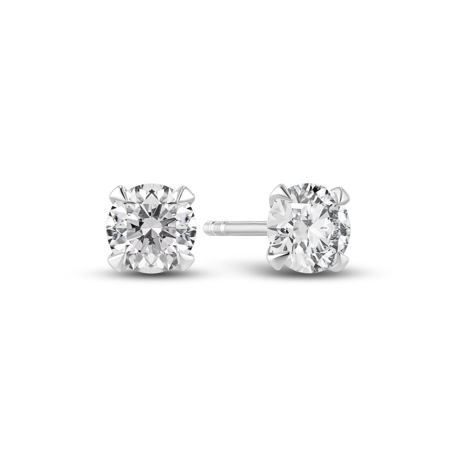 Solitaire øreringe Venice Med Laboratoriedyrkede Diamanter - Øreringe  - 5710699085169
