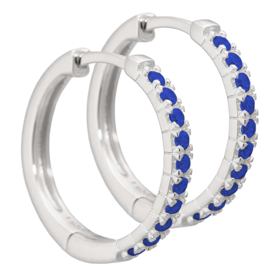Blue Darling Silver - Aqua Dulce Øreringe  - 5740013844417