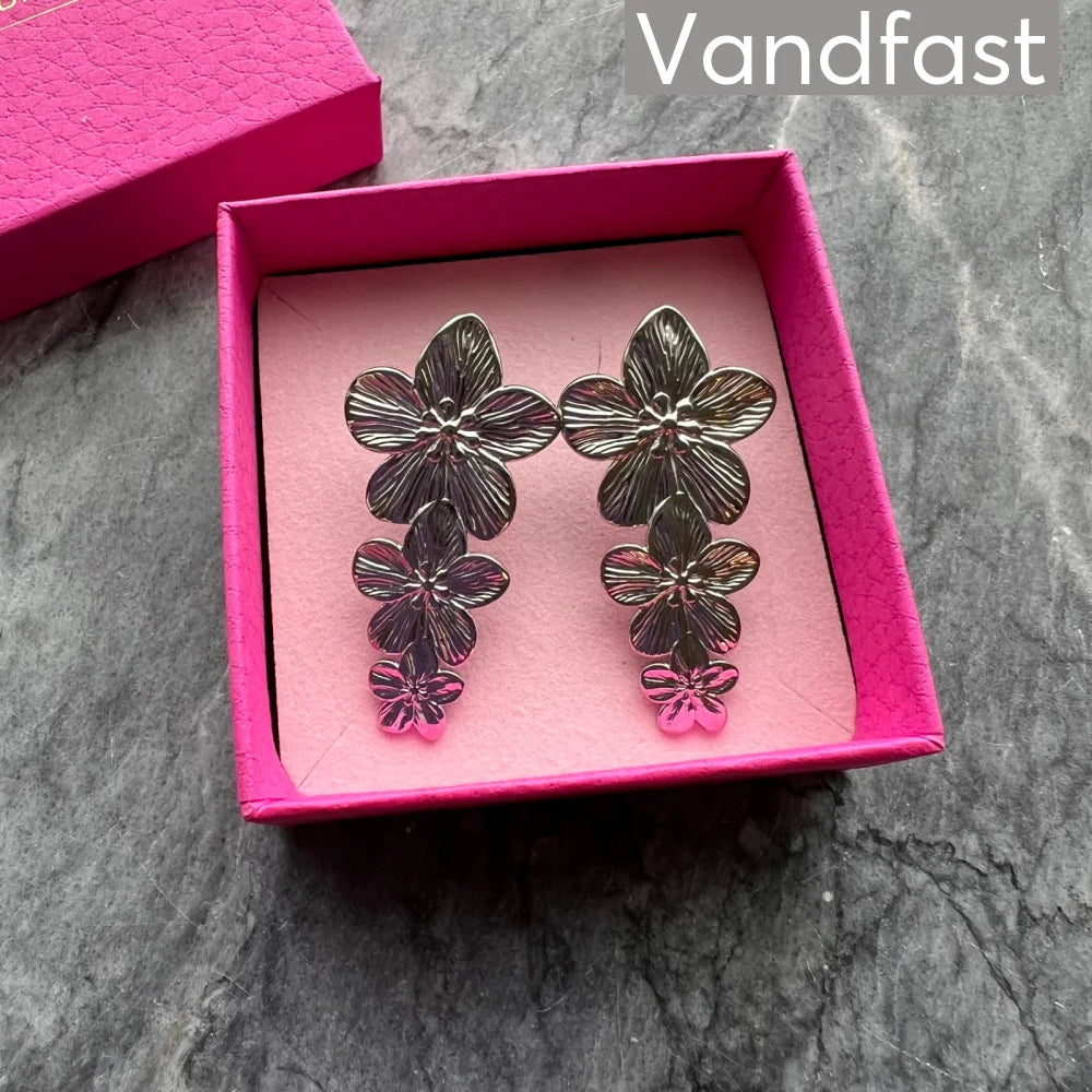 Annebrauner Big Flower Earrings - Bella Øreringe  - 2006886746276