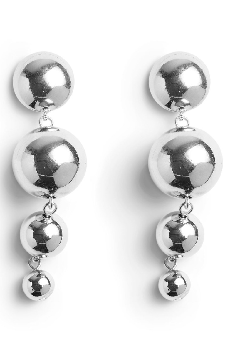 Sølv Pieces Tanja Earrings Box Silver Colour - Pieces Øreringe  - 5715608030841