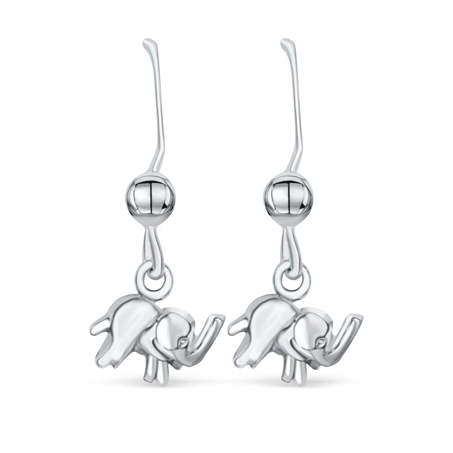 Elefant Sølv - Luxbaby.dk Øreringe  - 1493222850658